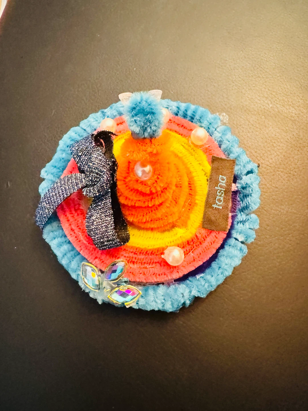 Tasha Decorative Pipe Cleaner Brooch