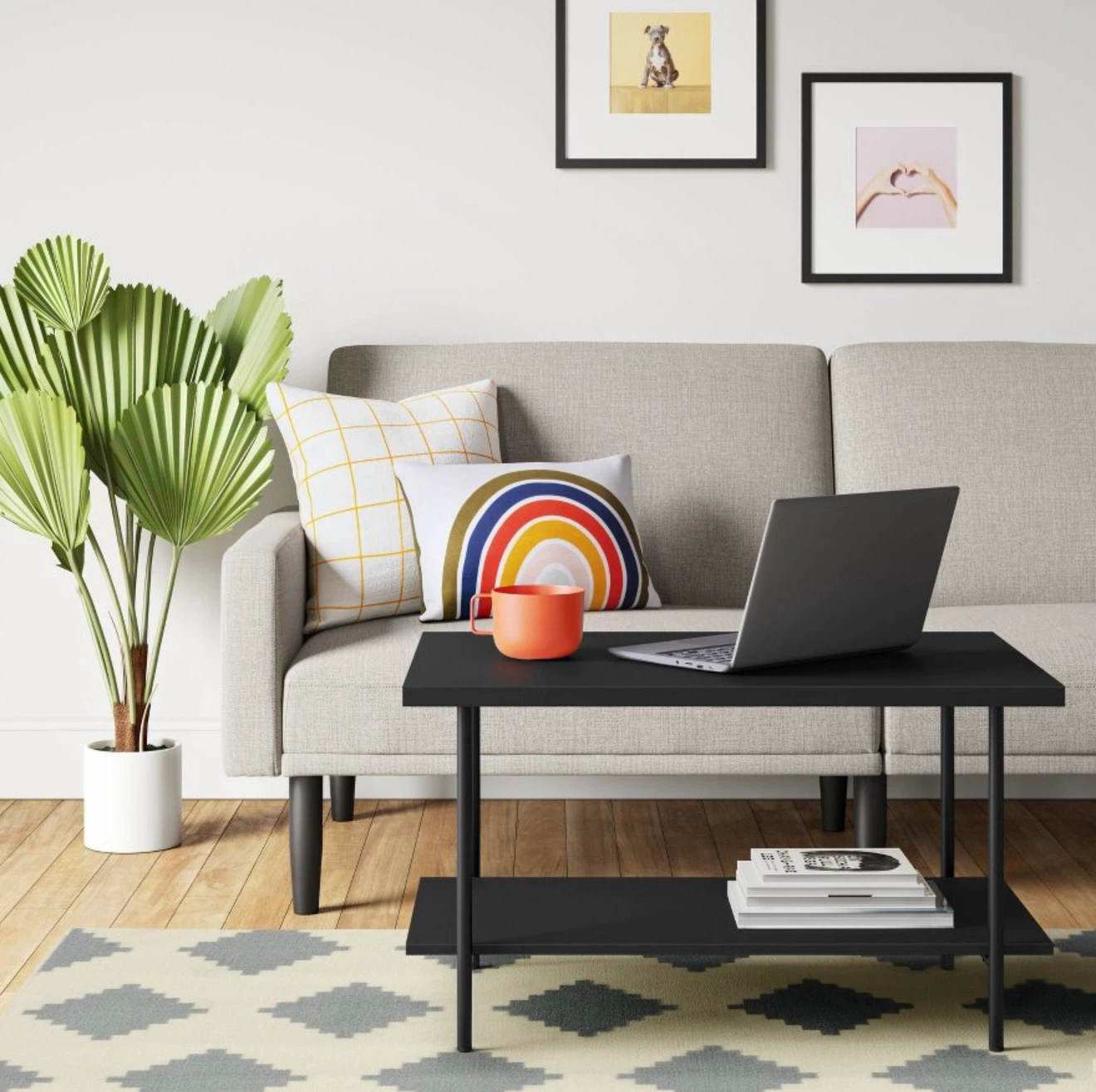 Room Essentials Black Coffee Table