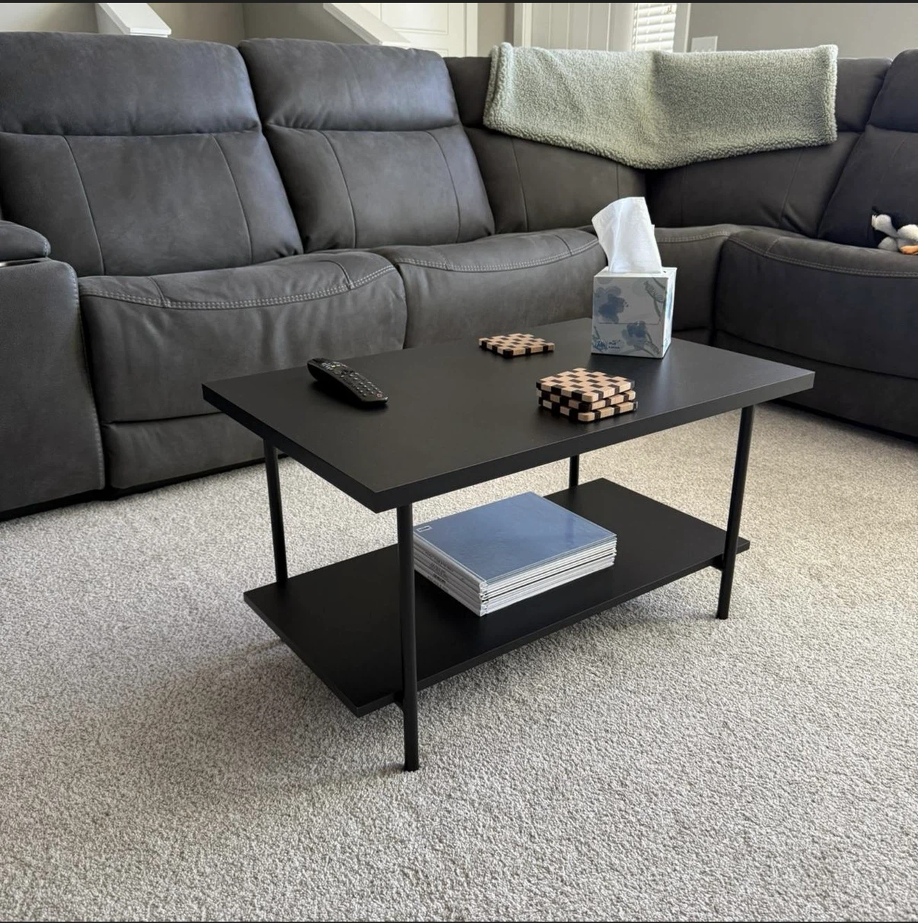 Room Essentials Black Coffee Table - photo 2