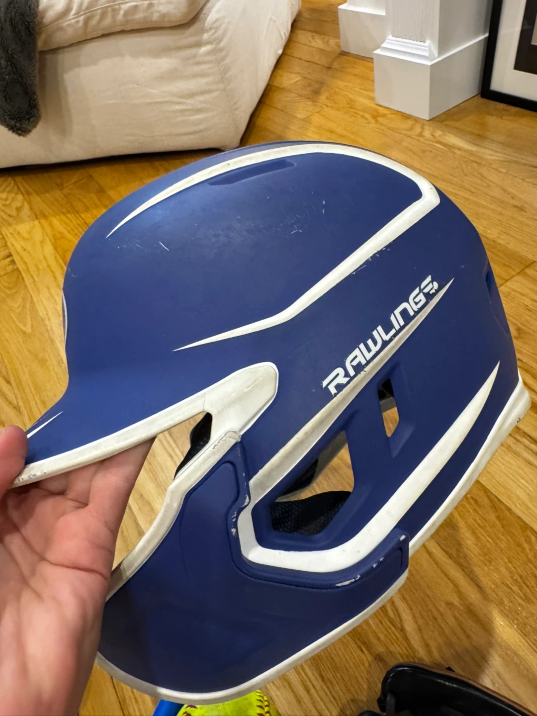 Rawlings Tee Ball Helmet and Easton Baseball Gear Set - photo 3