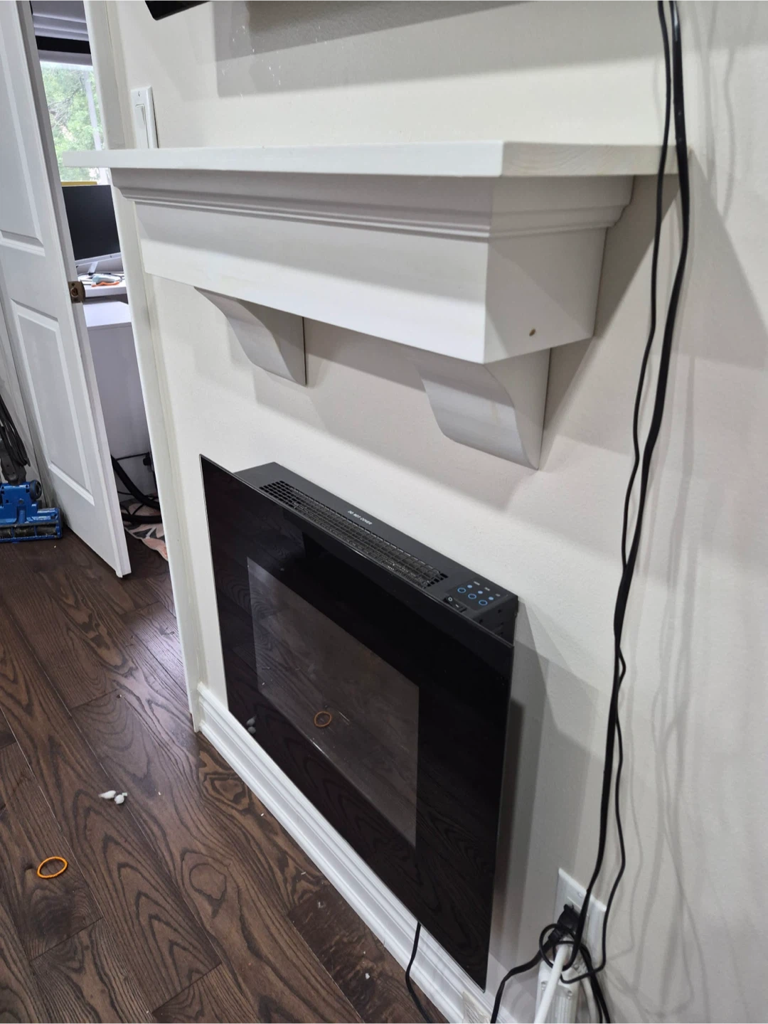 Wall-Mounted Electric Fireplace