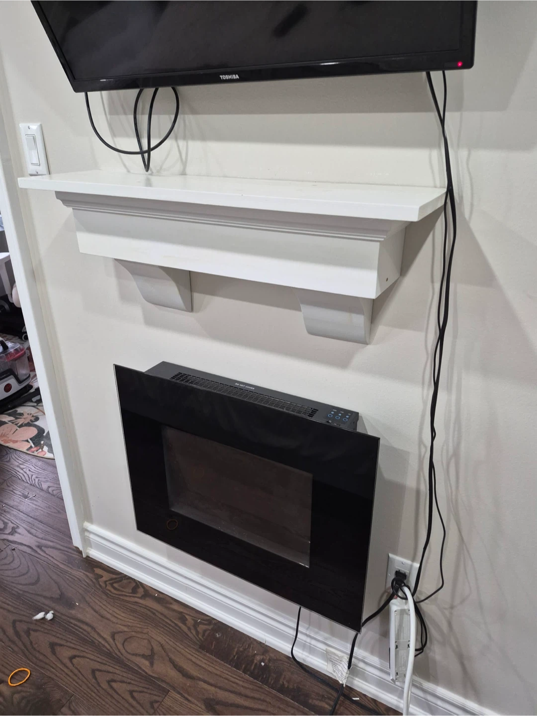 Wall-Mounted Electric Fireplace - photo 2