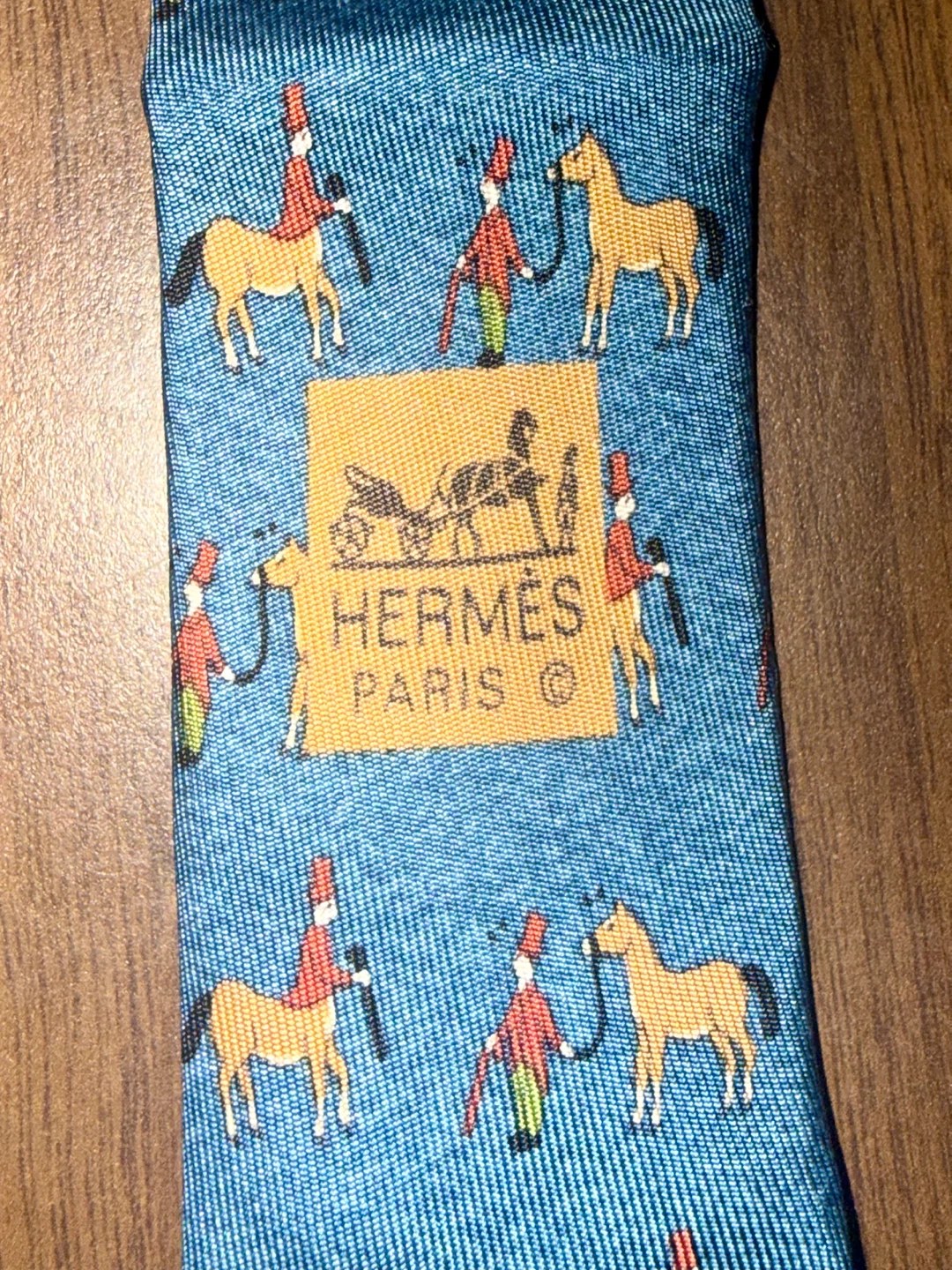 Hermès Paris 100% Silk Vintage Tie – Equestrian - photo 4