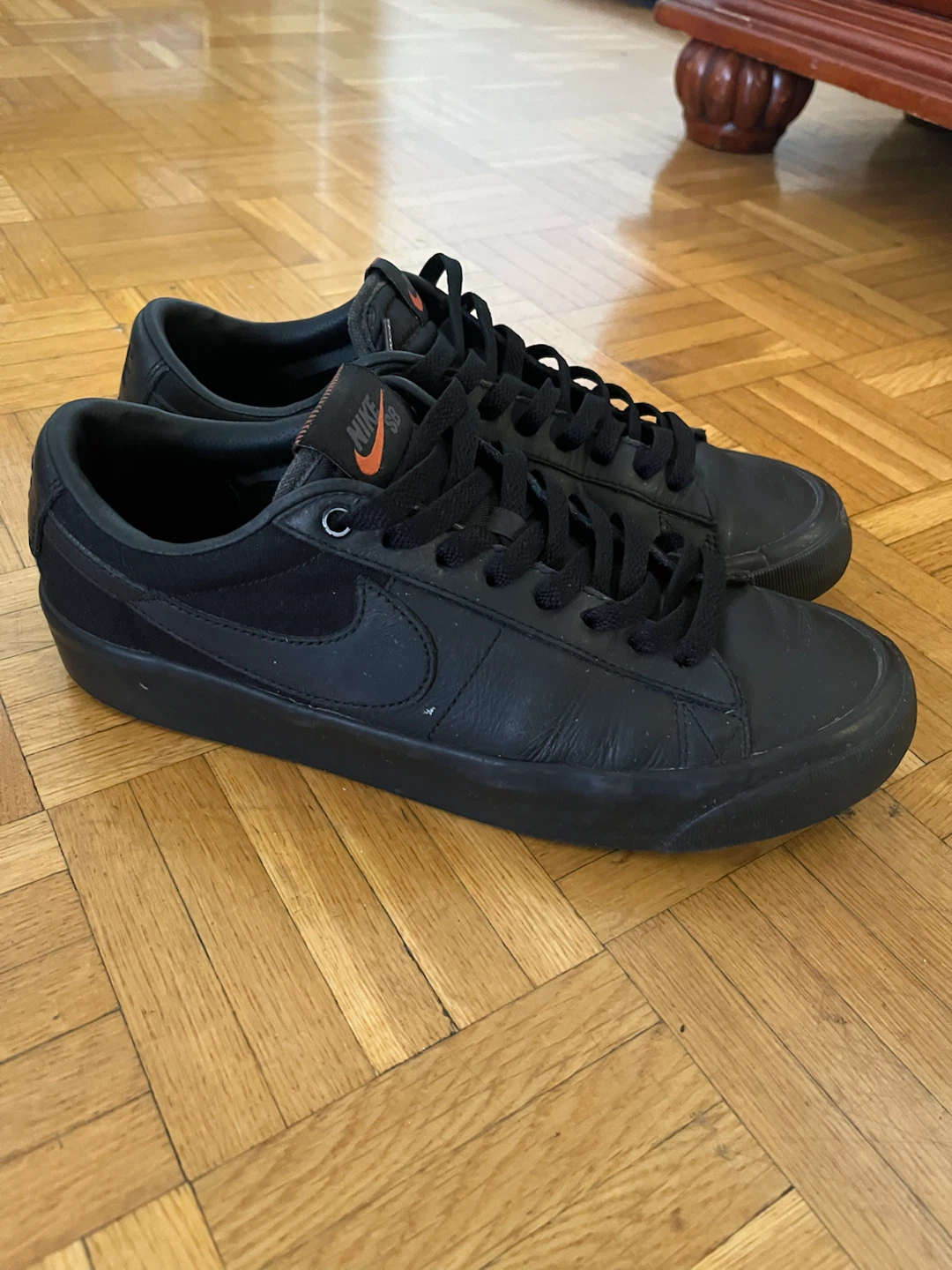Nike SB blazer low triple black size 9