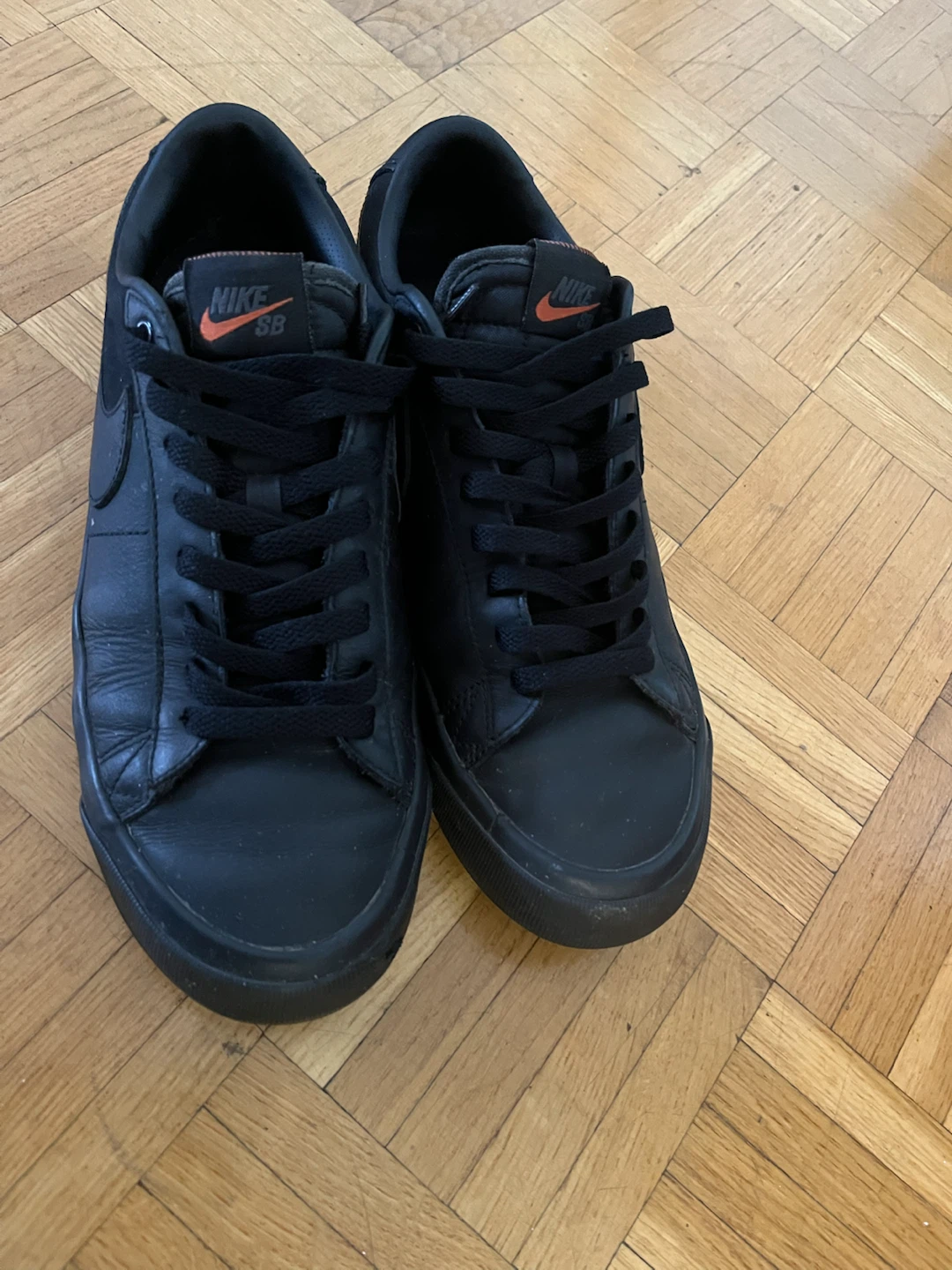 Nike SB blazer low triple black size 9 - photo 2