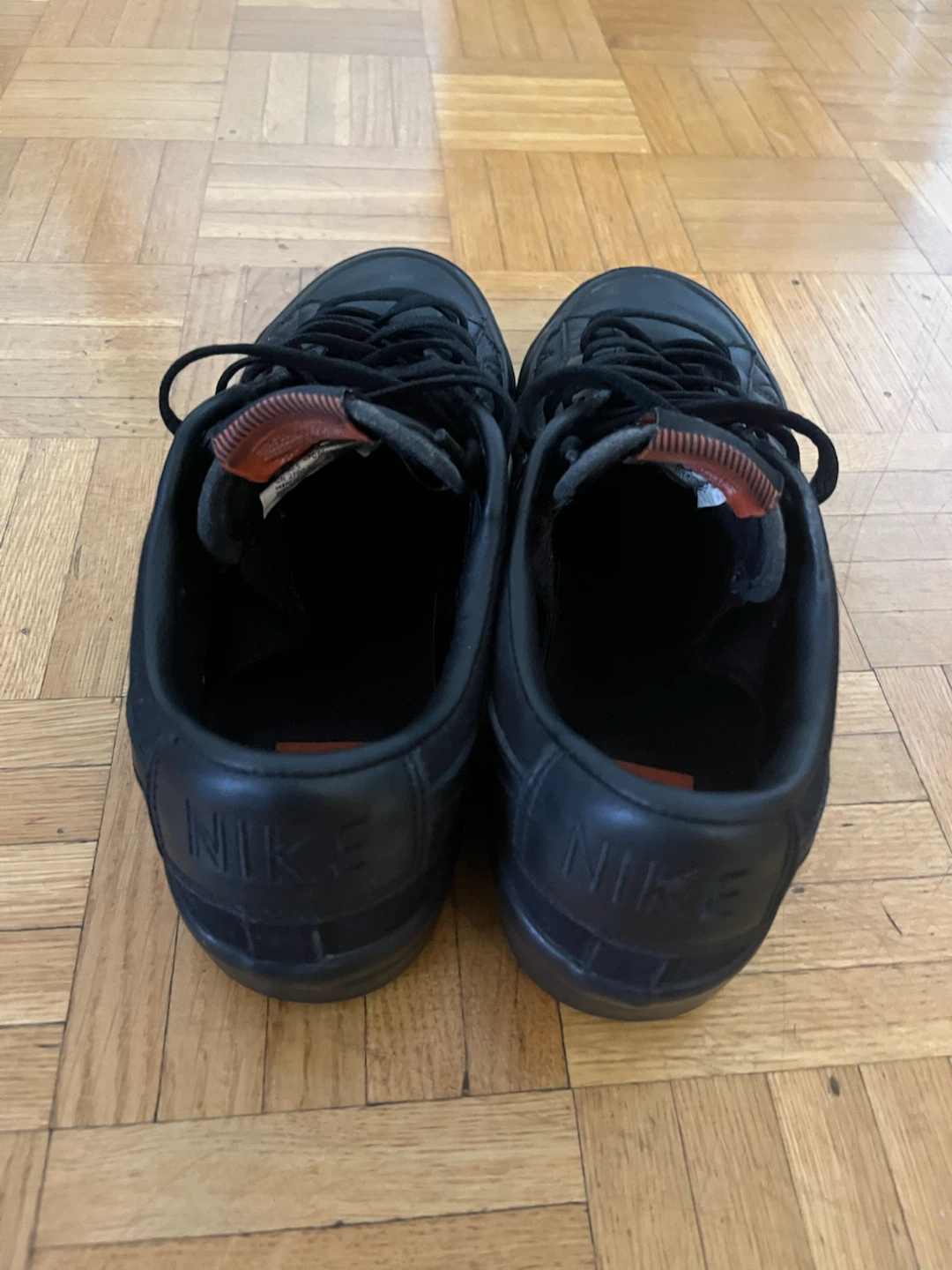 Nike SB blazer low triple black size 9 - photo 3