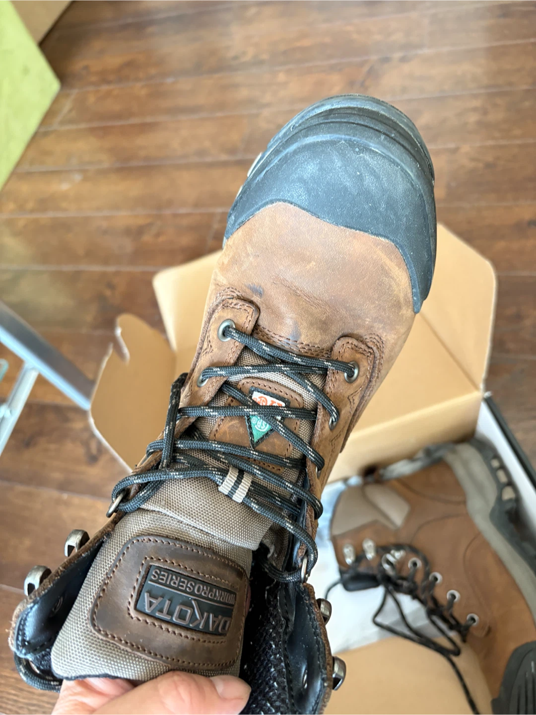 Steel Toed Boots Size 7.5 Women - photo 4