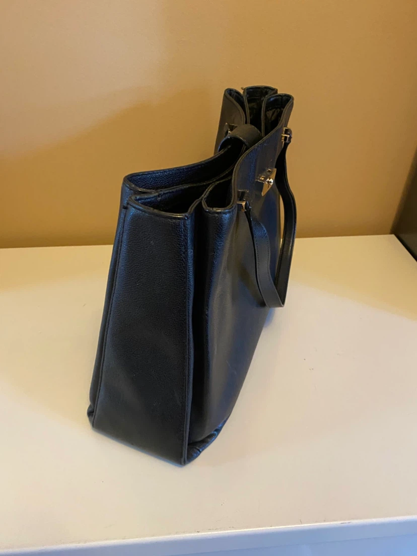 Kate Spade black leather tote bag - photo 4