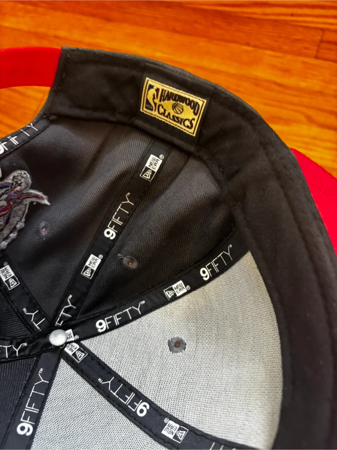 Toronto Raptors Hardwood Classics New Era Hat - photo 4
