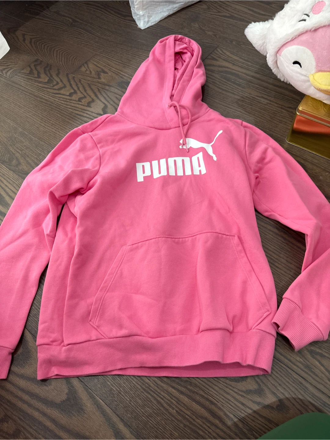 Pink Puma Hoodie