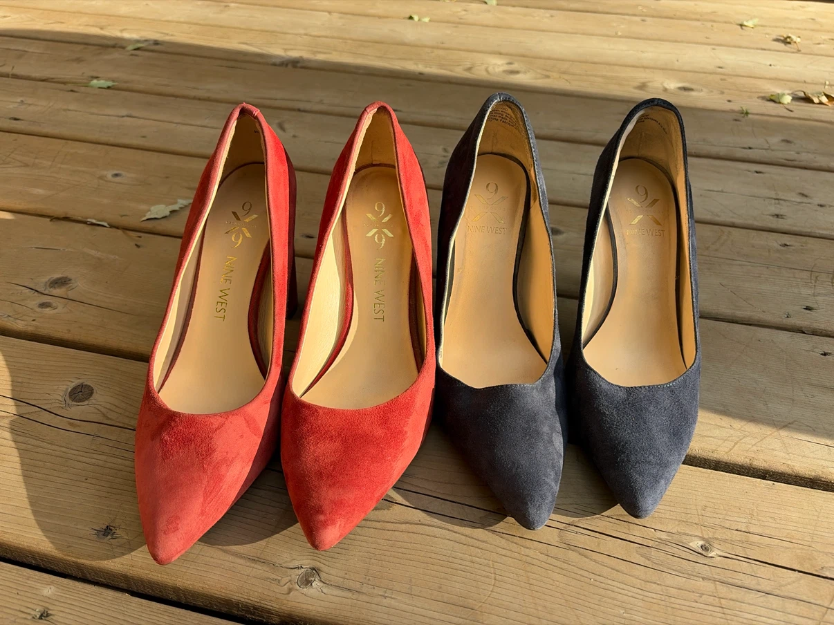 Nine West Suede Shoes Size 7.5