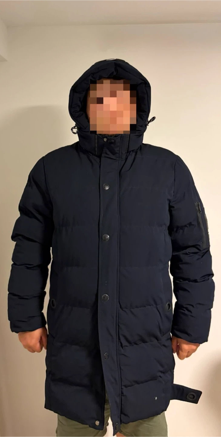 Point Zero Men’s Winter Jacket – Blue