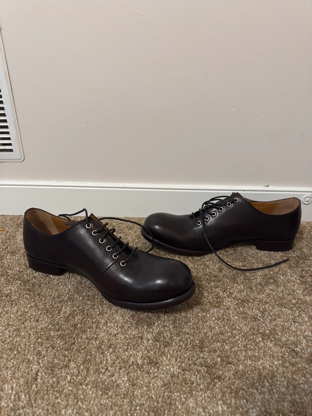 John Fluevog Leather Derby Shoes Size 11.5 - photo 2