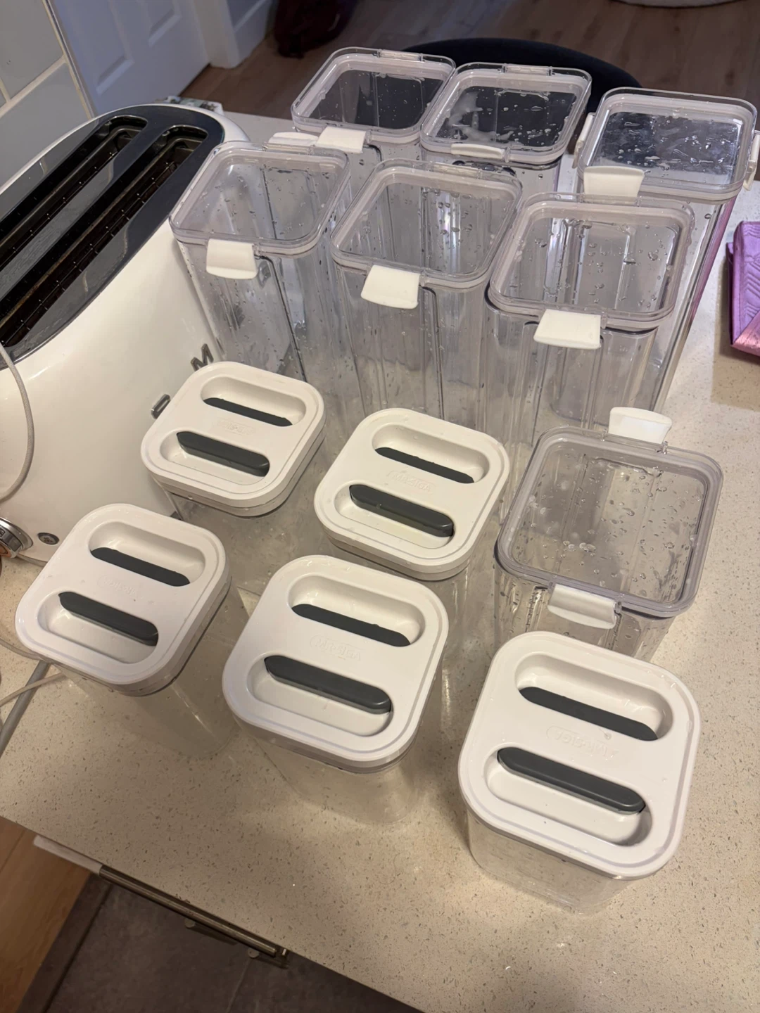 Storage containers for pantry