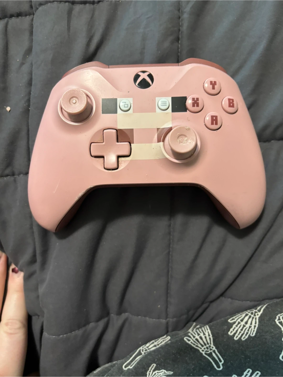 Microsoft Xbox One Wireless Controller Minecraft Pig Edition