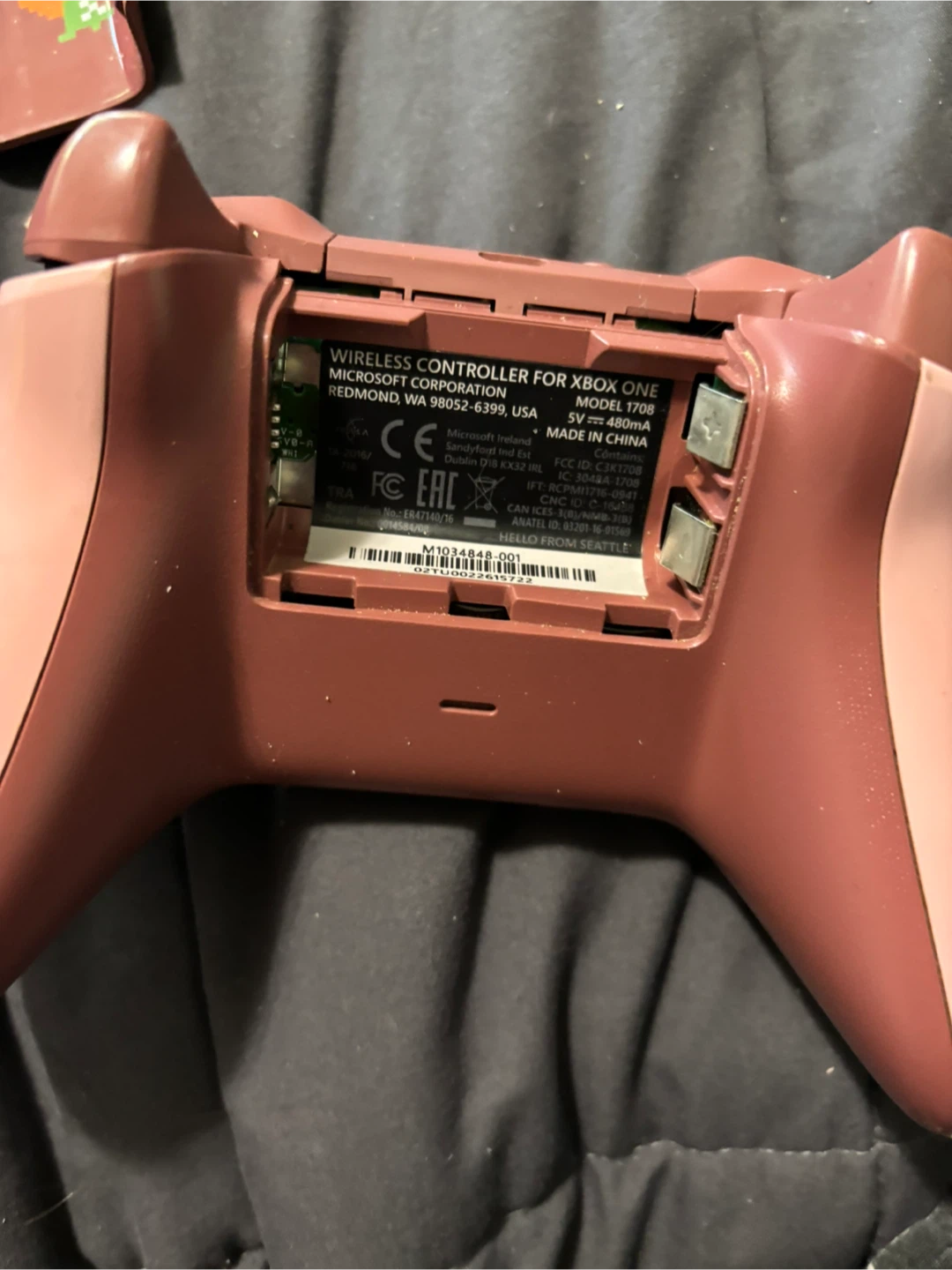 Microsoft Xbox One Wireless Controller Minecraft Pig Edition - photo 3