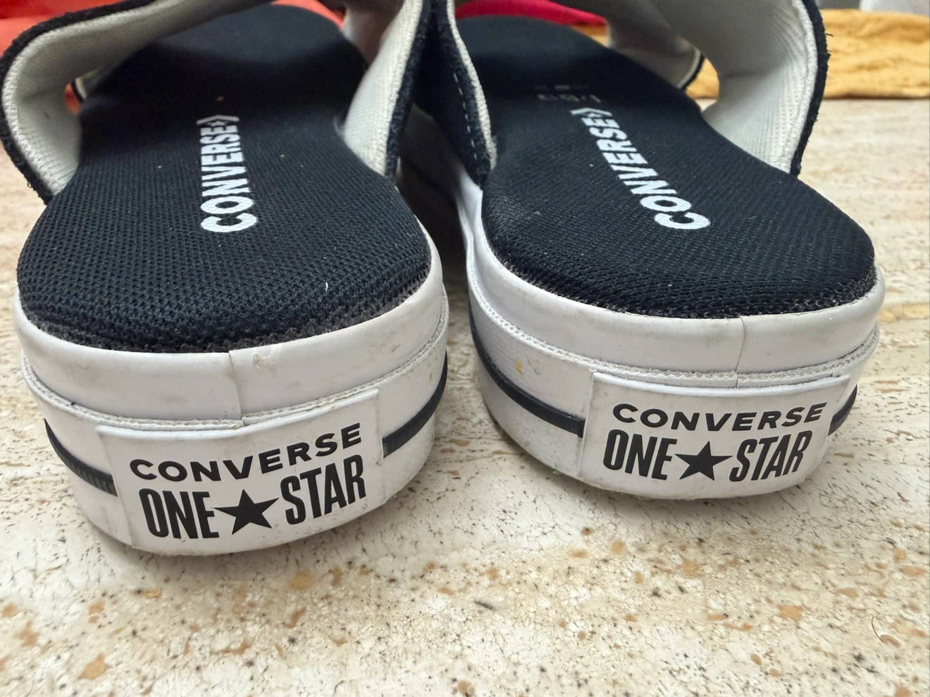 Converse One Star Platform Slides Black - photo 4