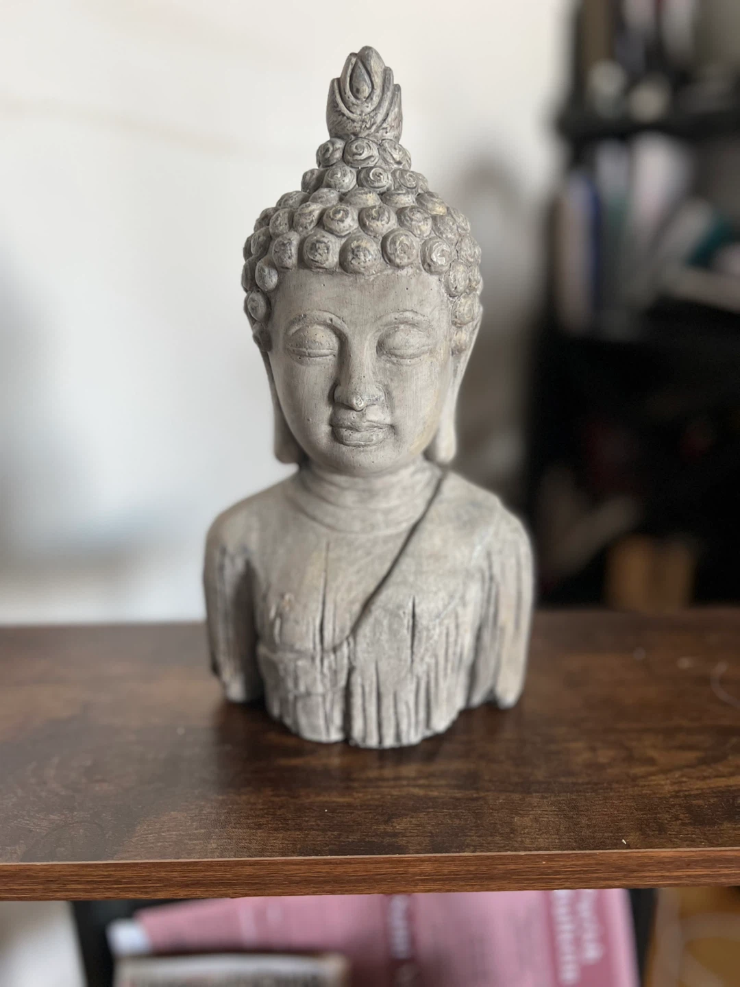 BUDDHA Bust Sculpture Statute - Concrete Stone