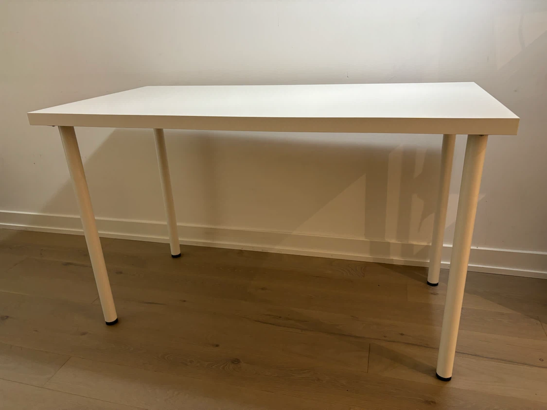 White IKEA Desk (120x60cm, 3 desks in total)
