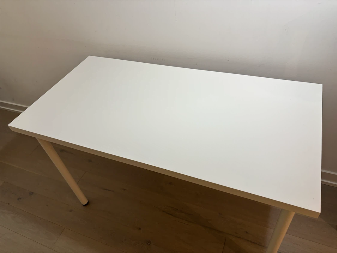 White IKEA Desk (120x60cm, 3 desks in total) - photo 2