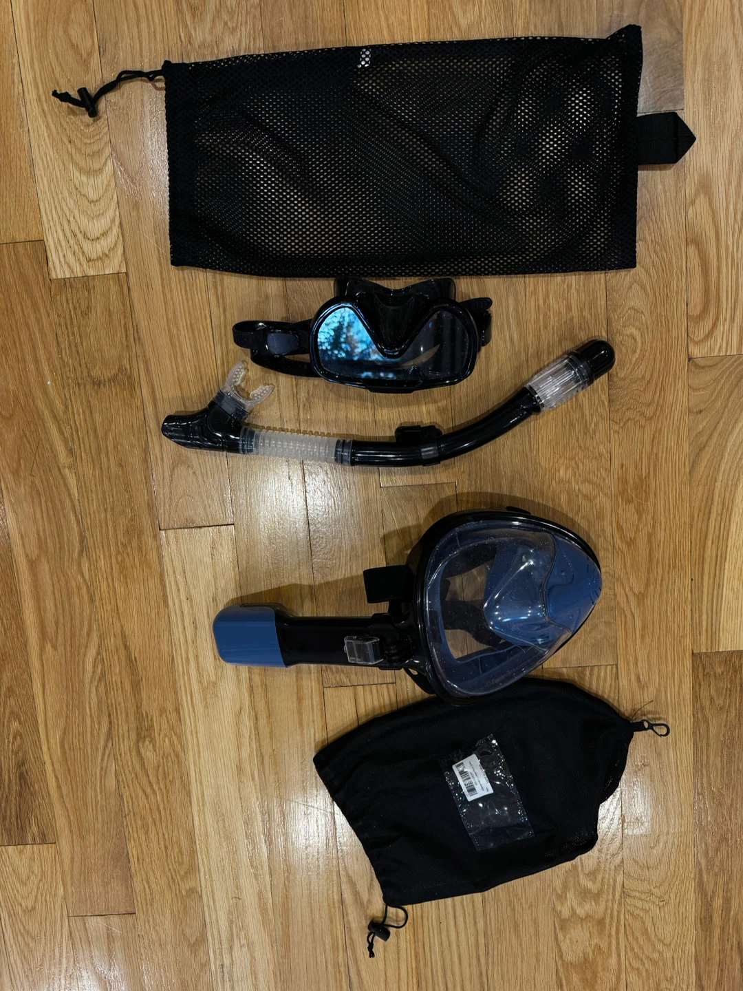 Full Face and Standard Snorkeling Masks Set - photo 5