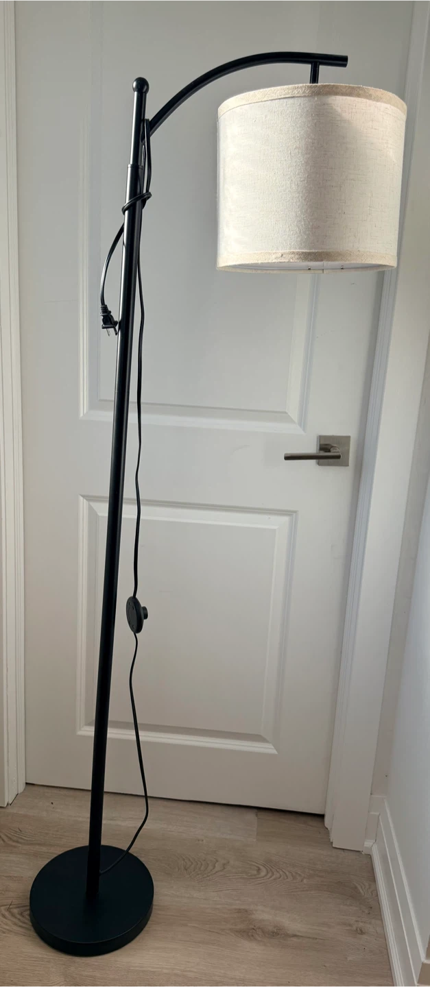 Black Arc Floor Lamp - photo 2