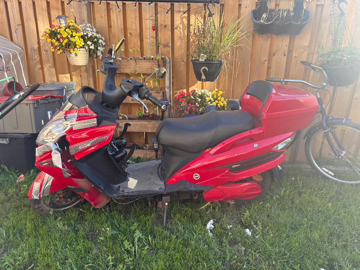 Red E bike