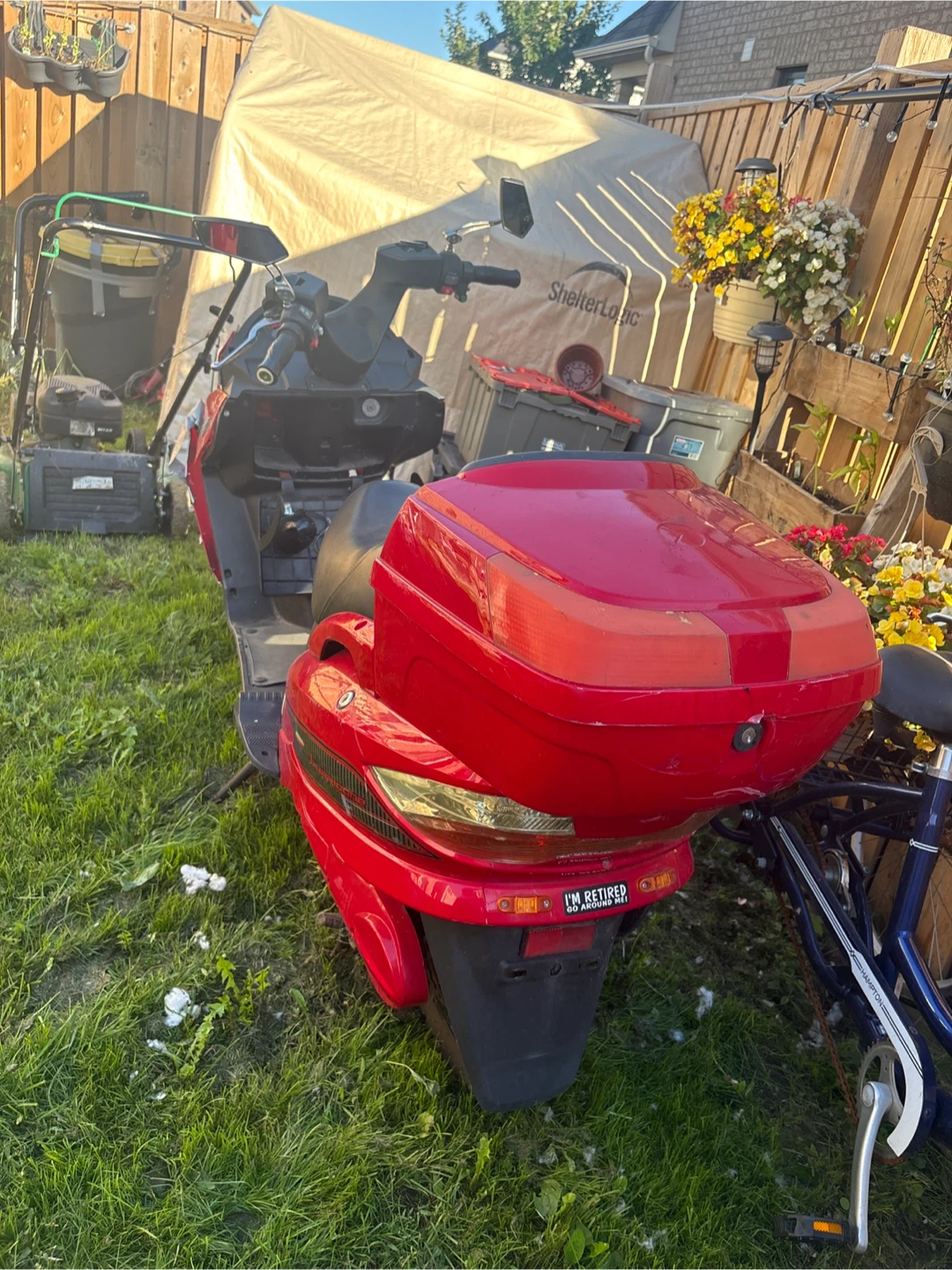 Red E bike - photo 2