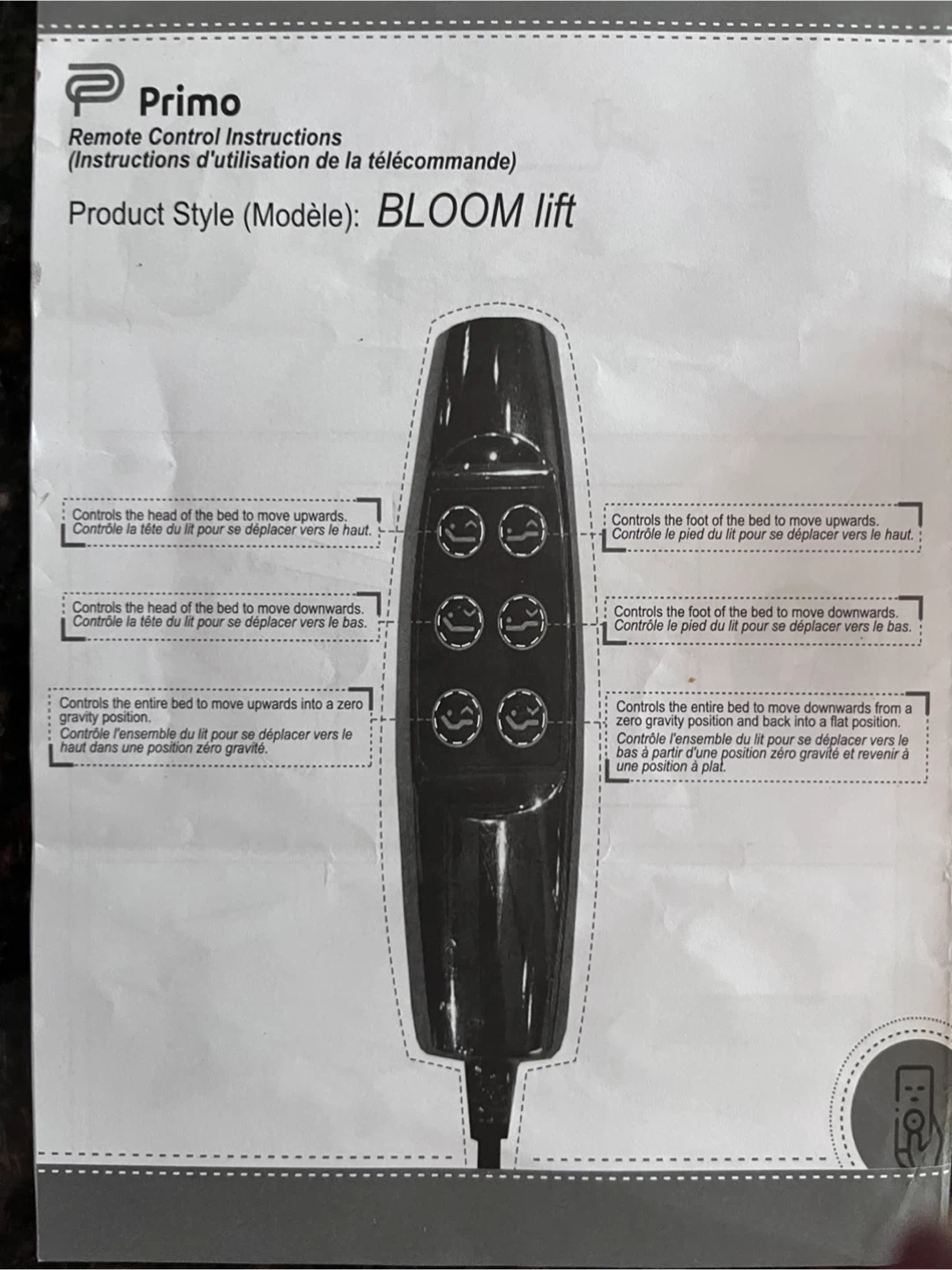 Single Adjustable Bed with Remote - photo 3