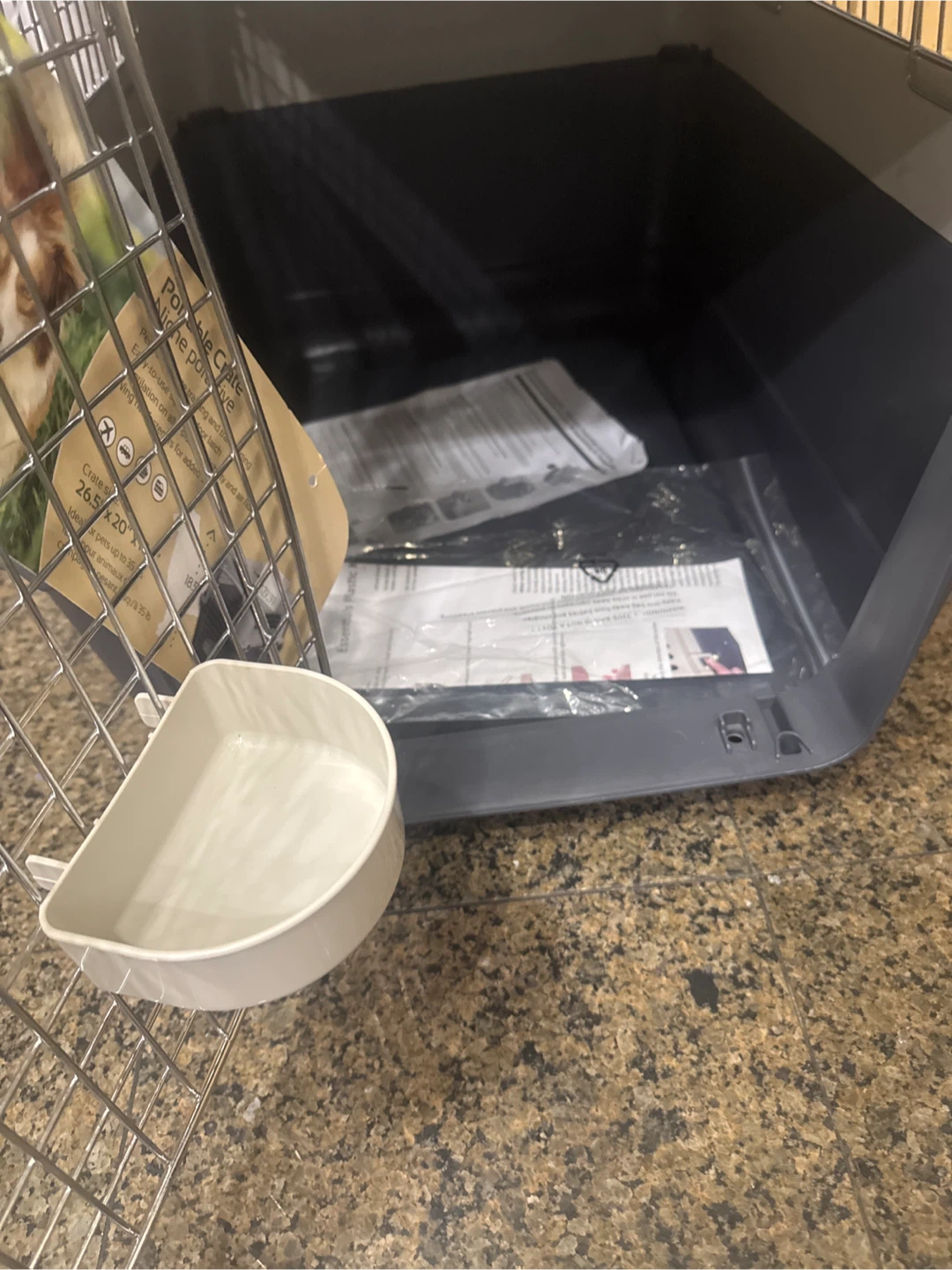 Brand NEW - Essentials Portable Pet Crate 26.5 inch - photo 3