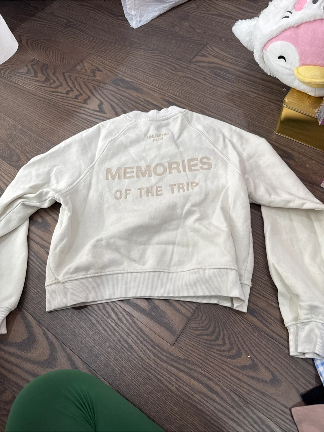 Cream Memories of the Trip Sweatshirt - photo 2