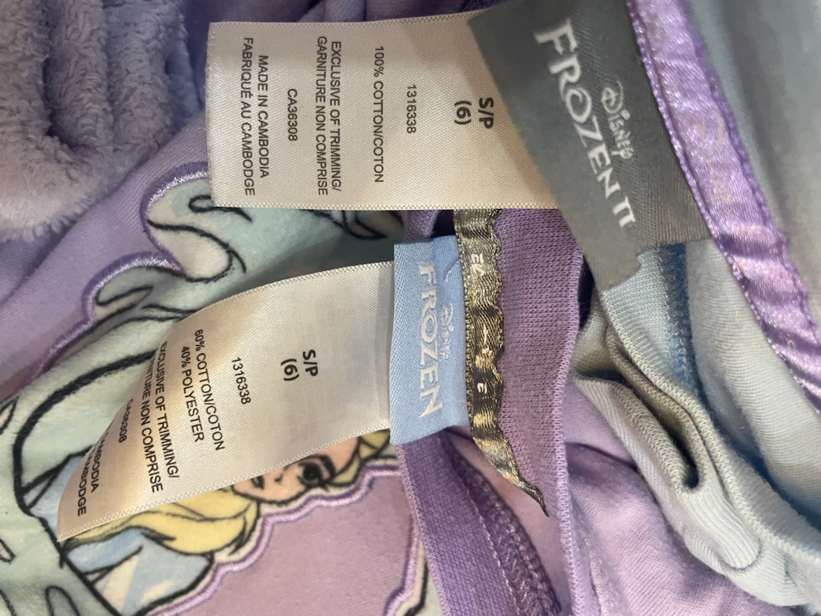 Disney Frozen PJs 4-pieces size small 6 - photo 2