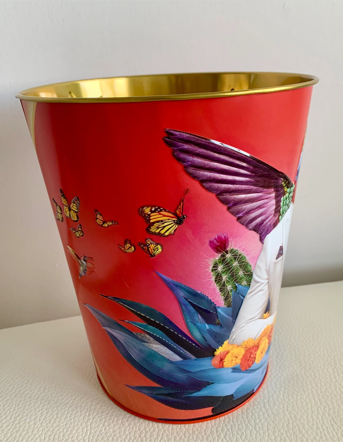 RARE-NEW! Cirque du Soleil Luzia Metal Bin - photo 3