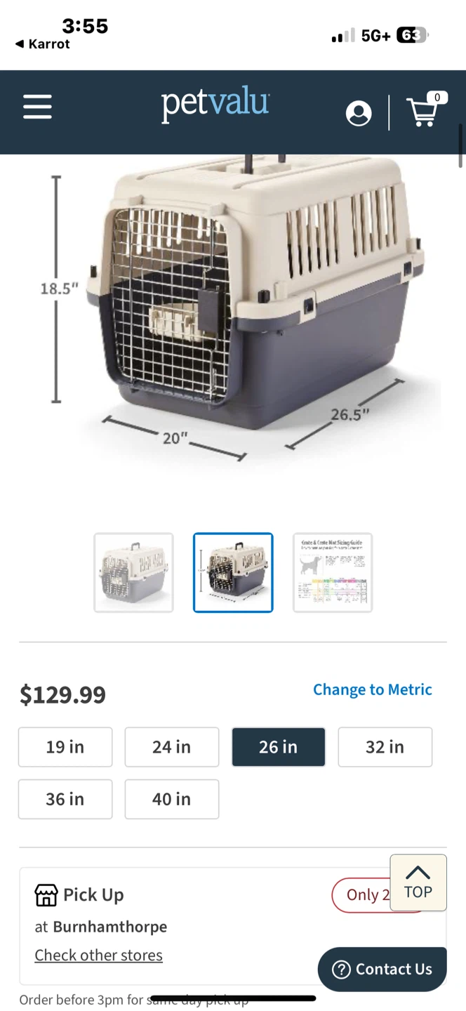 Brand NEW - Essentials Portable Pet Crate 26.5 inch - photo 5