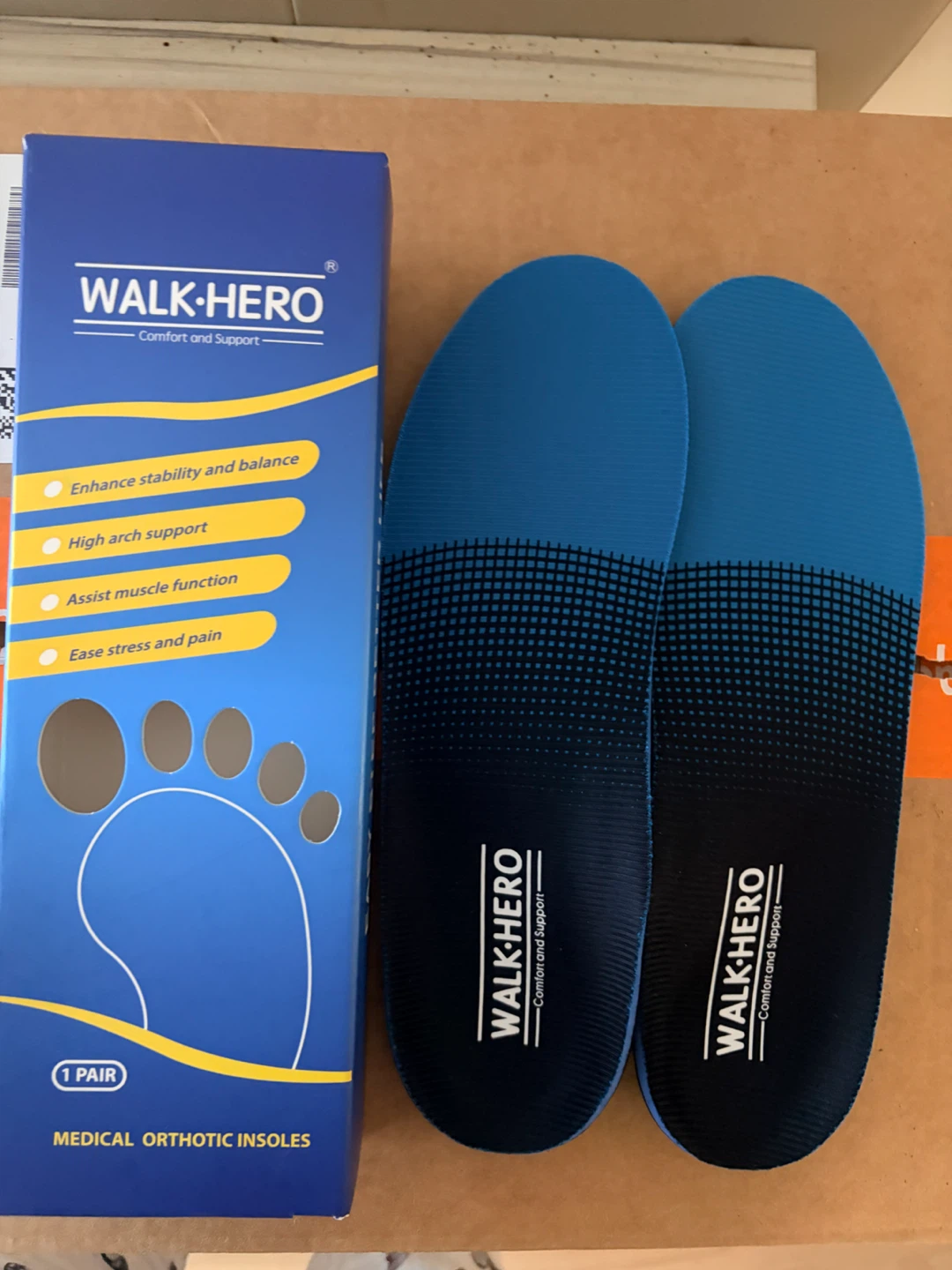 Walk-Hero Orthotic Insoles