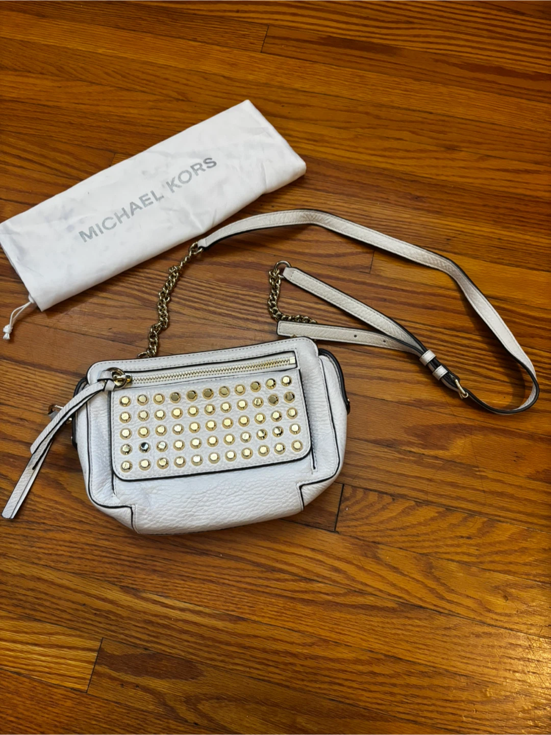 Michael Kors Crossbody Bag - pebbled leather