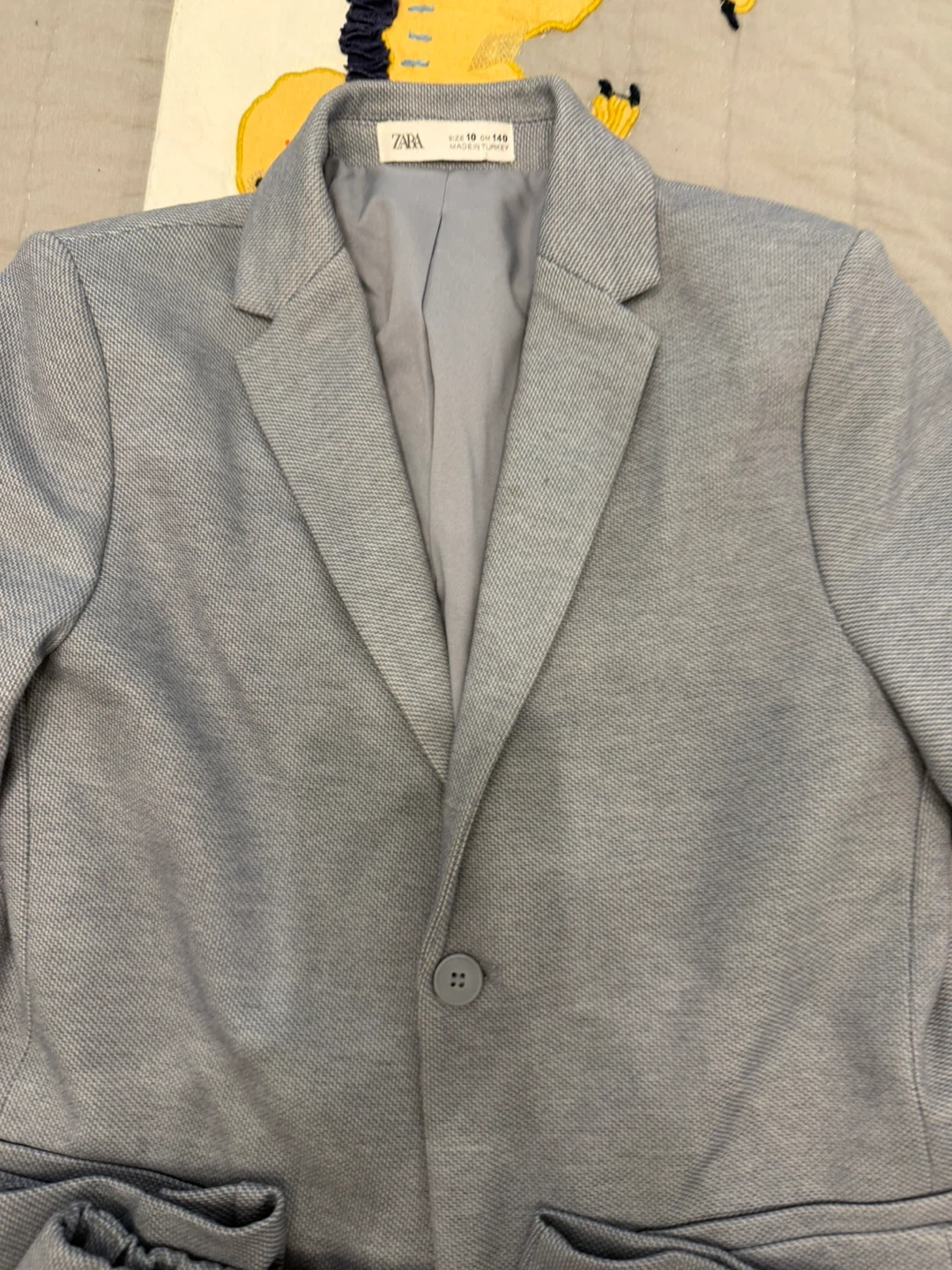 ZARA boys pale blue size 10 suite (worn once) for 1 hour - photo 3