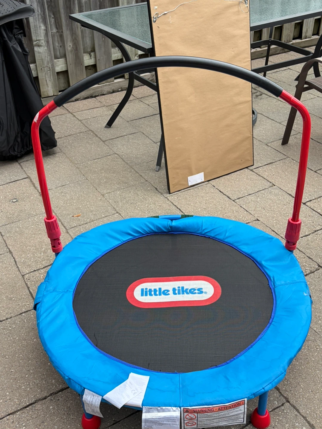 Little Tikes Kids Easy Store Fold Up 3 ft. Trampoline ! - photo 5