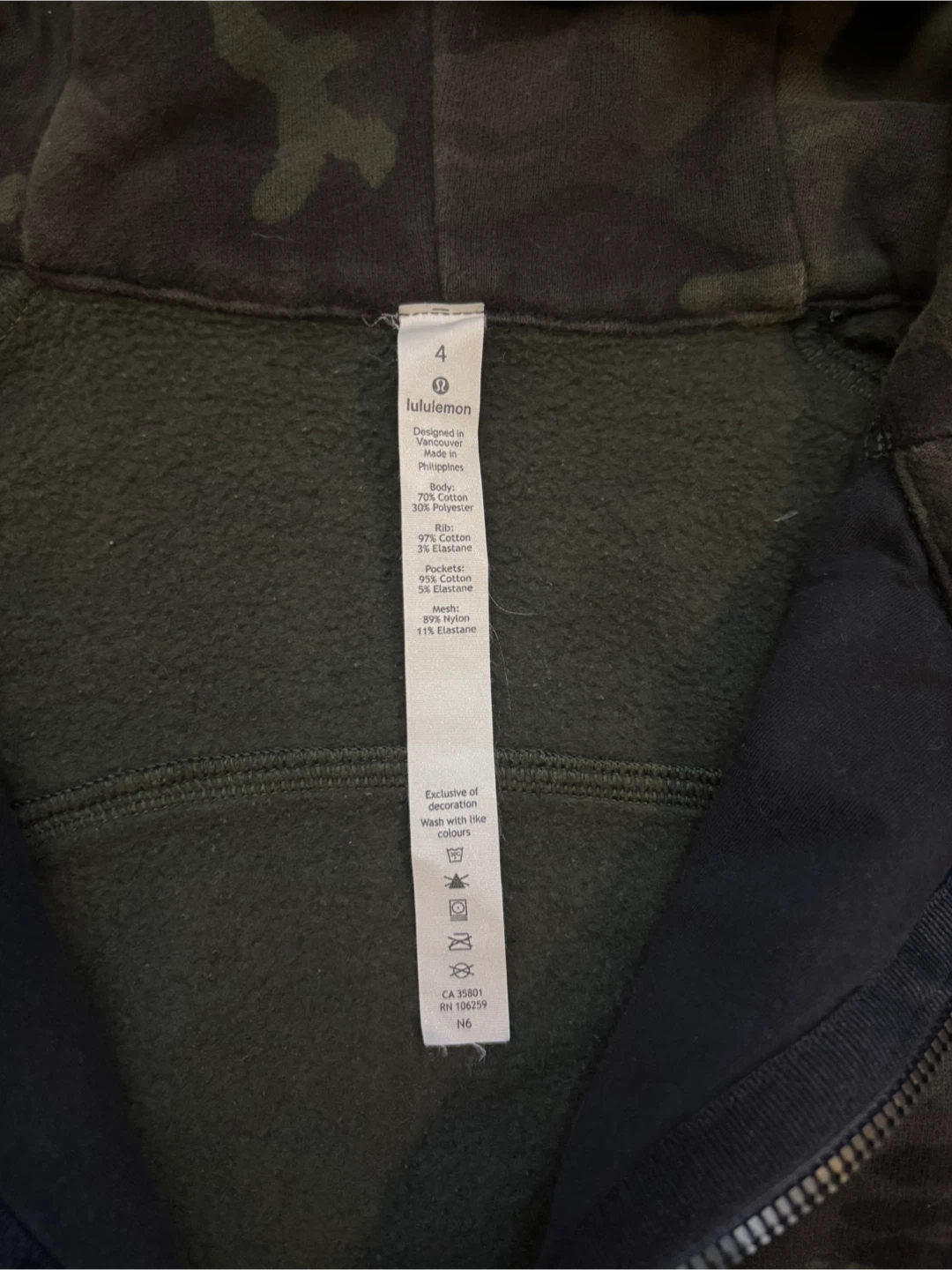 Lululemon Scuba Hoodie - Size 4 - photo 3