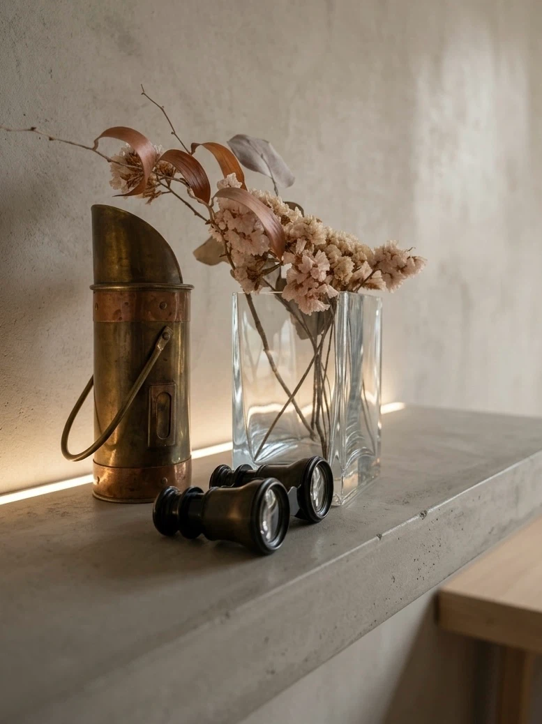 Vintage Shelf Decor