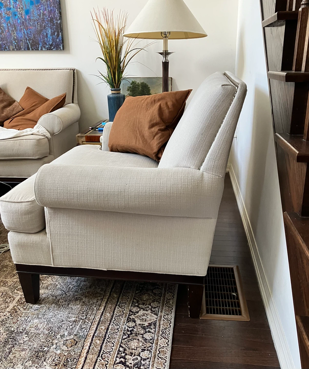 2 High End Arms Chairs & 78” Sofa - photo 3
