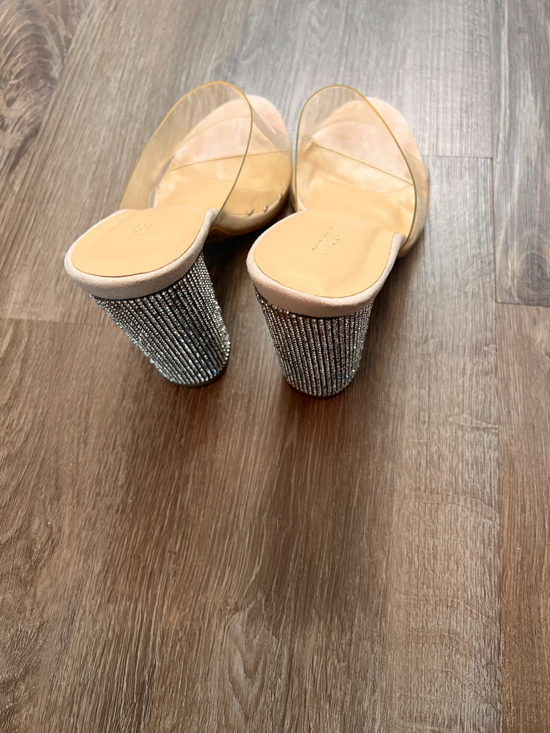 Forever 21 Rhinestone Block Heel Mules - photo 2