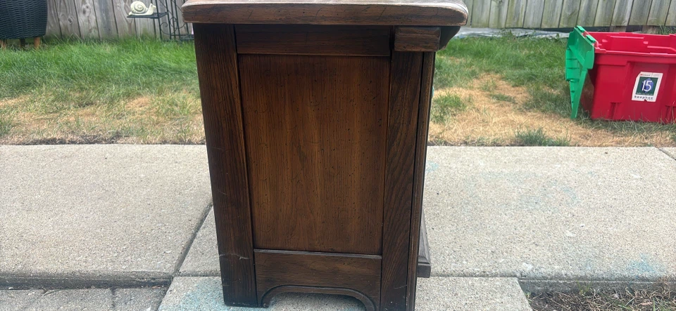 Dark Wood Cabinet - photo 2