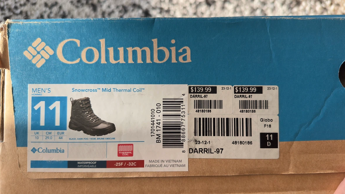 Columbia Snowcross Mid Thermal Coil - photo 2