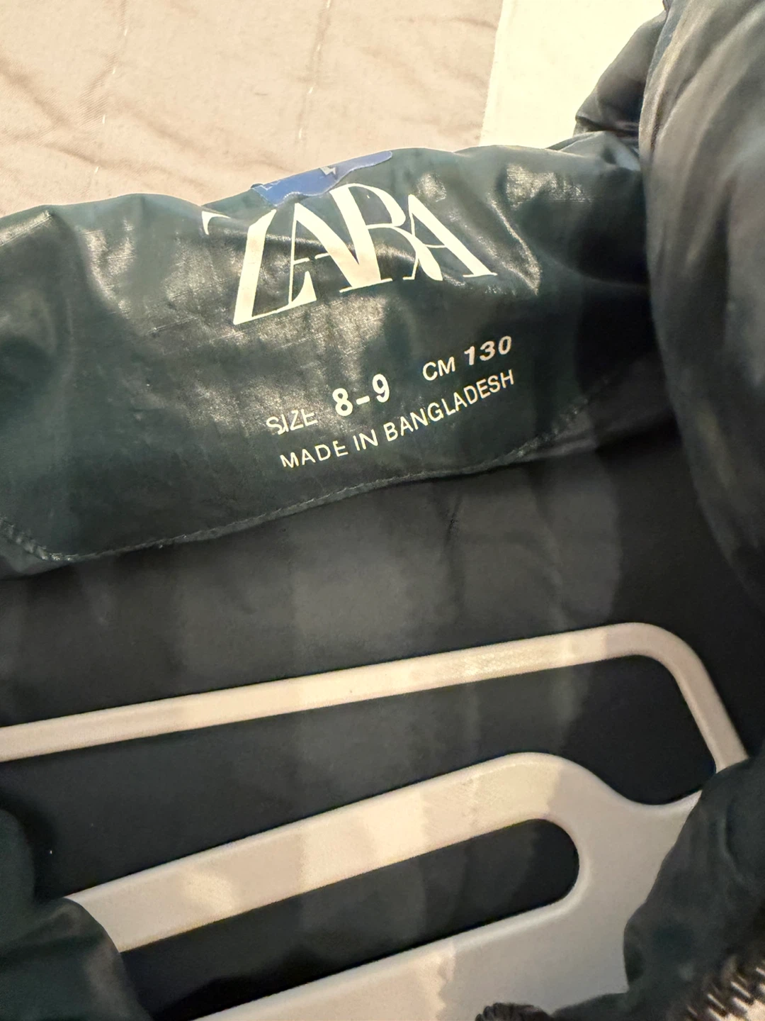 Zara winter jacket size 8-9 - photo 2