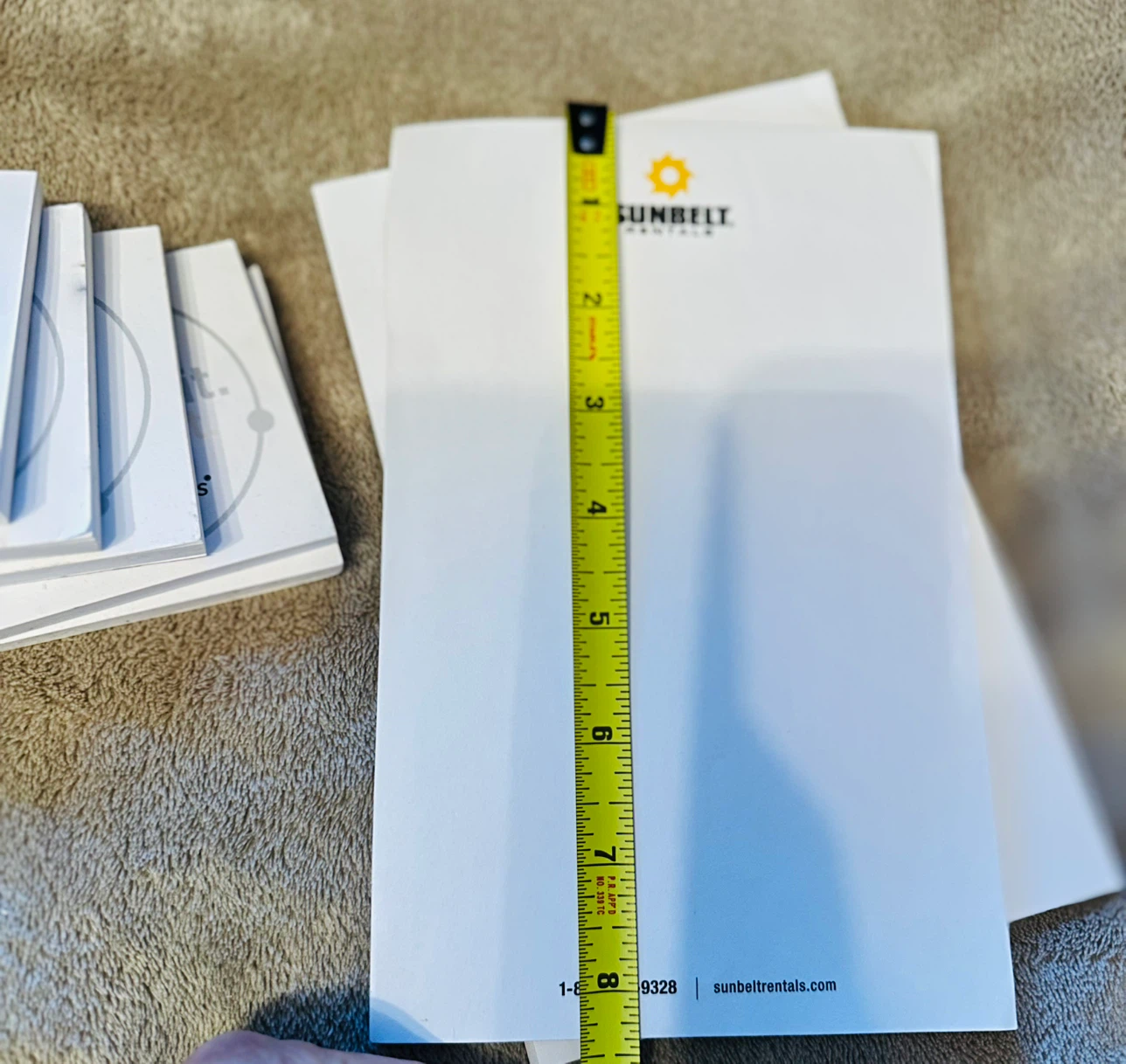 Sunbelt Rentals and Herc Rentals Memo Pads - photo 4