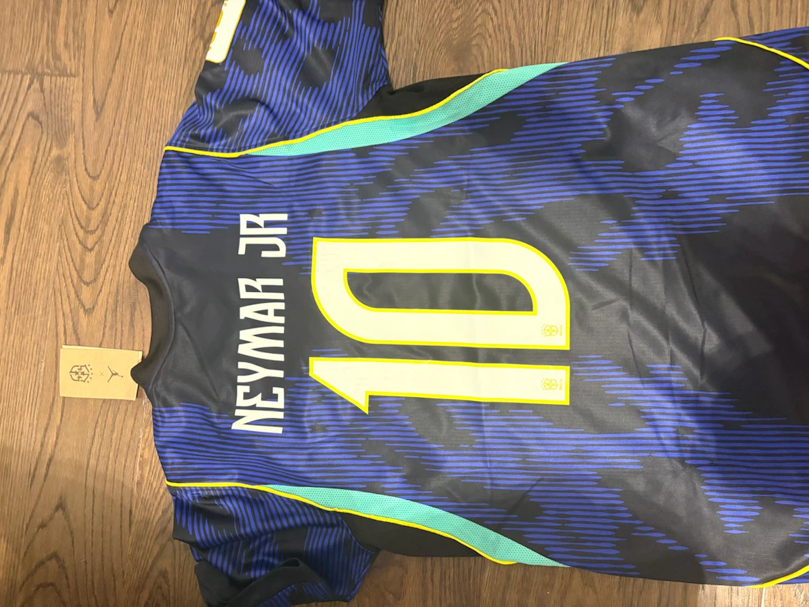 World Cup 26 Jordan Brazil Neymar Jr #10 Jersey - photo 2