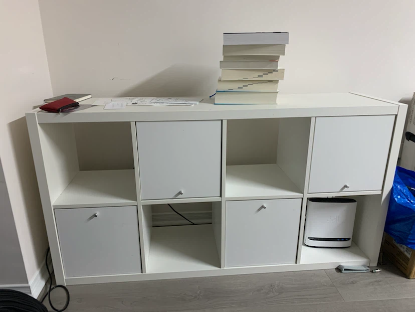IKEA Kallax Shelf Unit with Doors