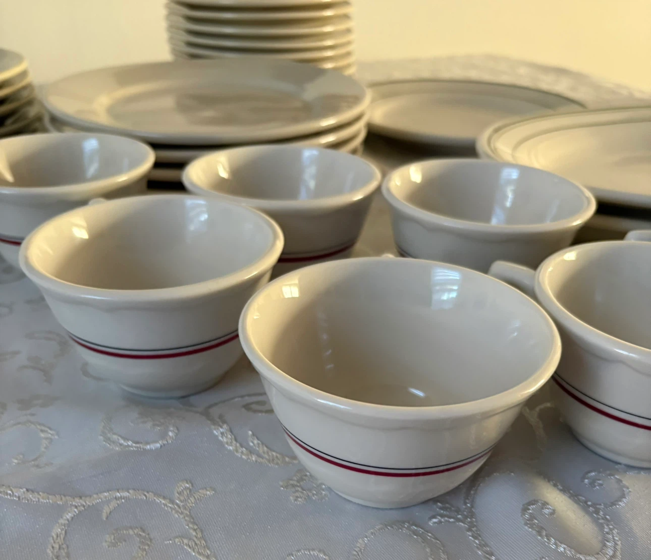 Assorted Dinnerware and Cup Set. Mix and match  9 peson serve - photo 2