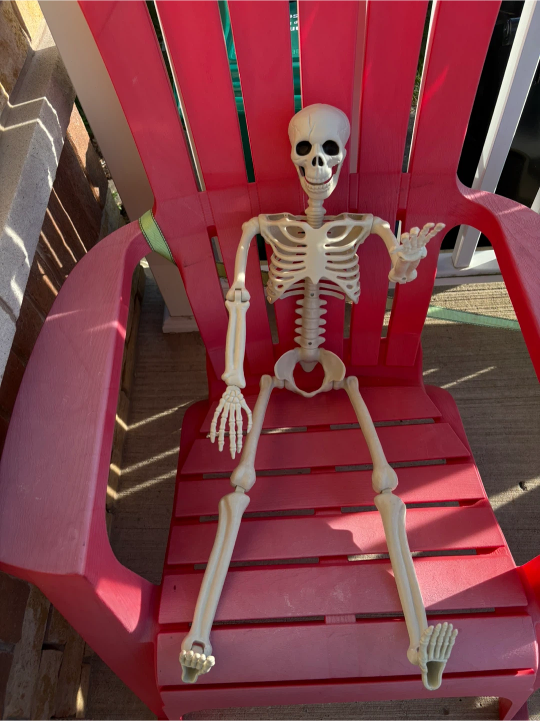 Posable Halloween Skeleton Decoration - photo 2